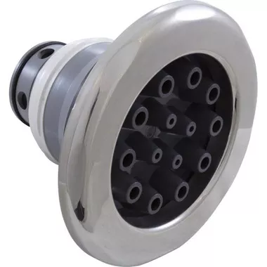CMP Jumbo Jet Intl, 7-1/2"fd, Massage, Scalloped, SS/Graphite