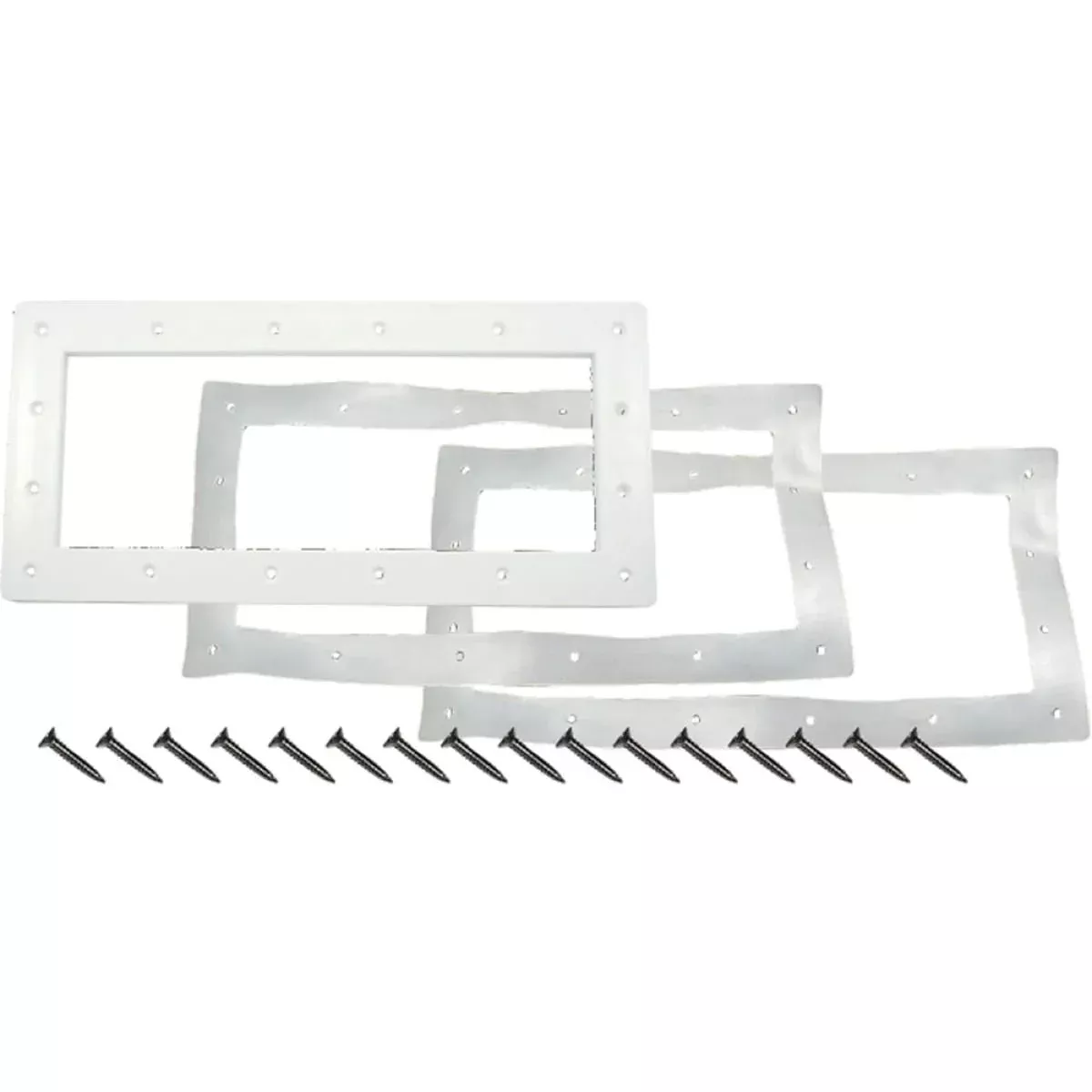 CMP Skimmer Faceplate Kit, Wide Mouth, White, Vinyl | 25541-100-000