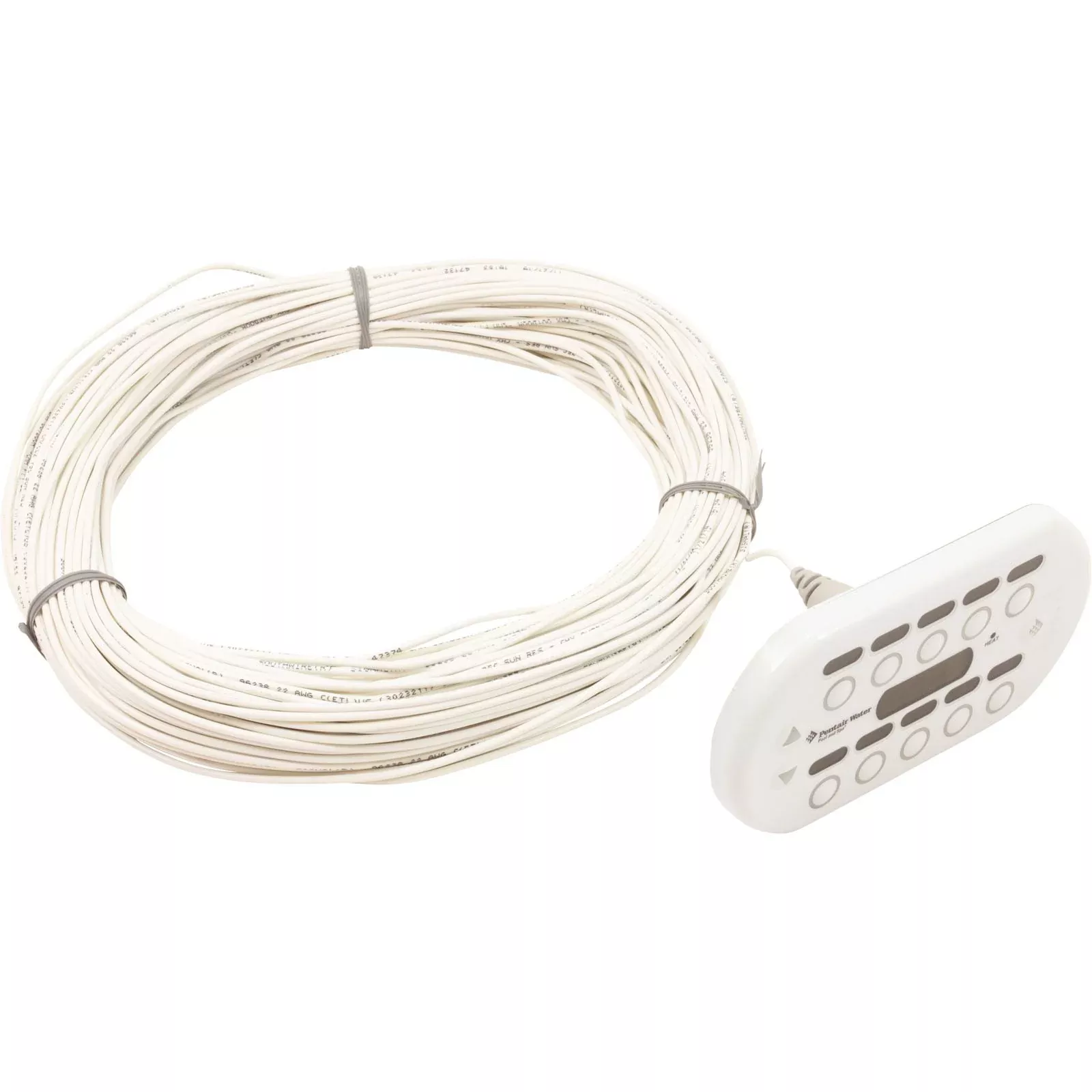 Control Panel, Pentair SpaCommand, White, 250ft Cable : 521179
