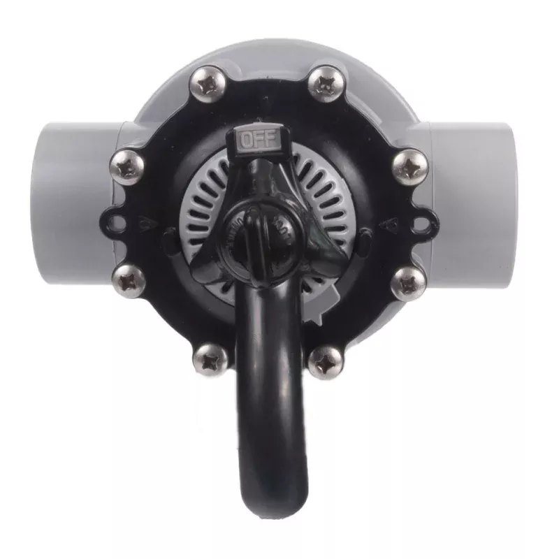 Custom Molded Products Gray PVC 2-Way Diverter; 1.5″ Socket x 2″ Spigot – 25932-151-000