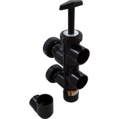 Custom Molded Products Push Pull Valve, CMP H Style, 2", Sand, Black | 25831-014-000