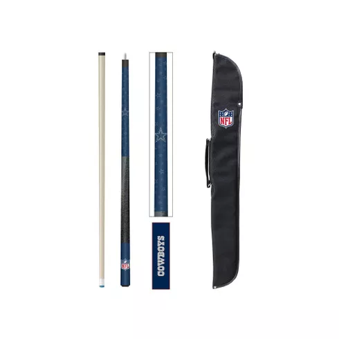 Dallas Cowboys Cue and Case Combo Set