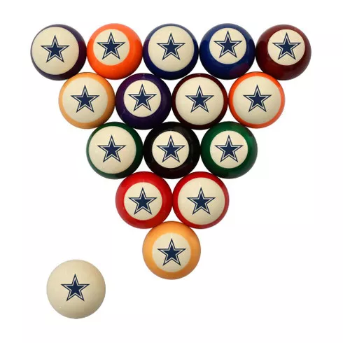 Dallas Cowboys Retro Billiard Ball Set