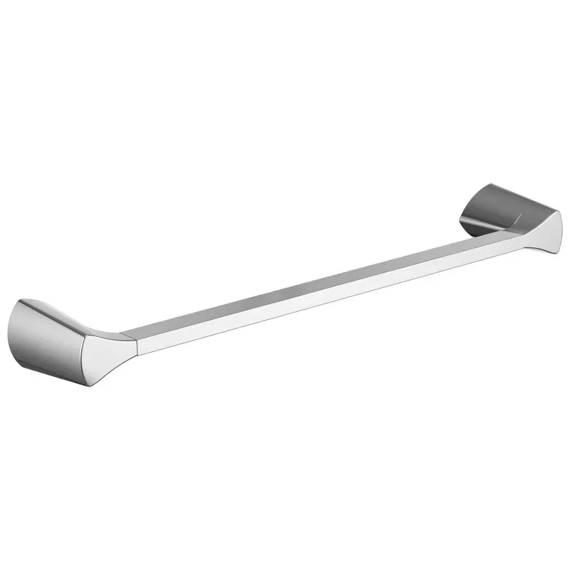 Delta Zura Collection Chrome Finish Modern Style 18″ Single Towel Bar D77418