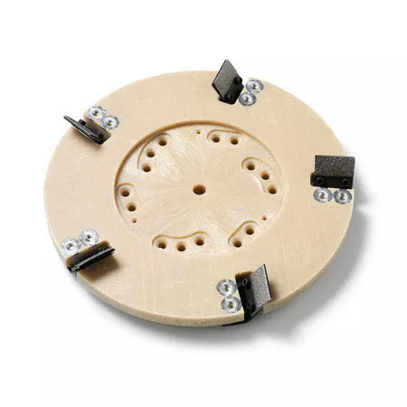 Diamabrush 25 Grit 16 CCW Coating Removal Tool (#921601202) for use w/ 17 Floor Buffers – 5 Blades