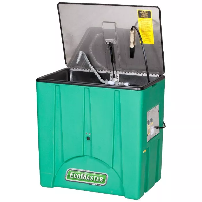 EcoMaster #6000 Aqueous Portable Parts Washing Bin – 45 Gallons