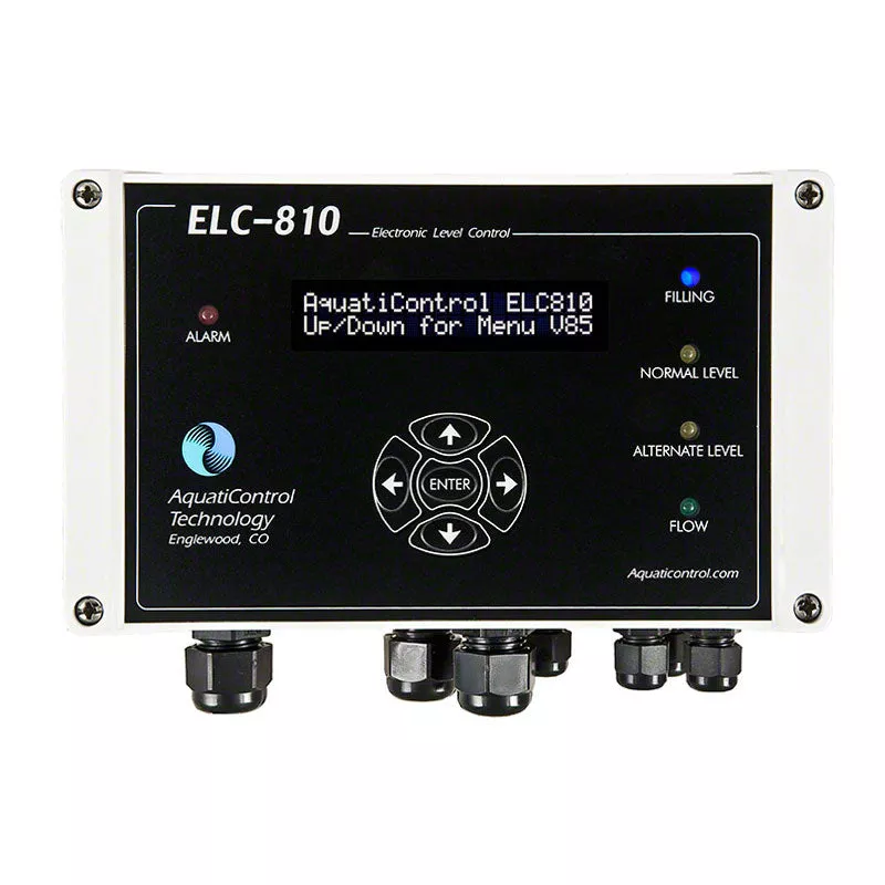 ELC-810 Tri-Sensing Water Level Controller Sight Glass – 50 Foot Cord