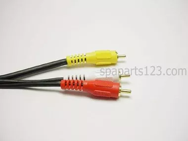 ELE09300110 Cal Spa RCA TRIPLE JACK VIDEO/AUDIO (VCK83T)