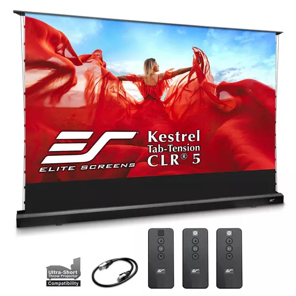 Elite Screens Kestrel Tab-Tension CLR 5 Series Projector Screen