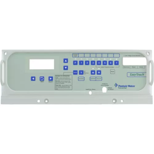 Faceplate, Pentair EasyTouch Outdoor Control Panel : 520656