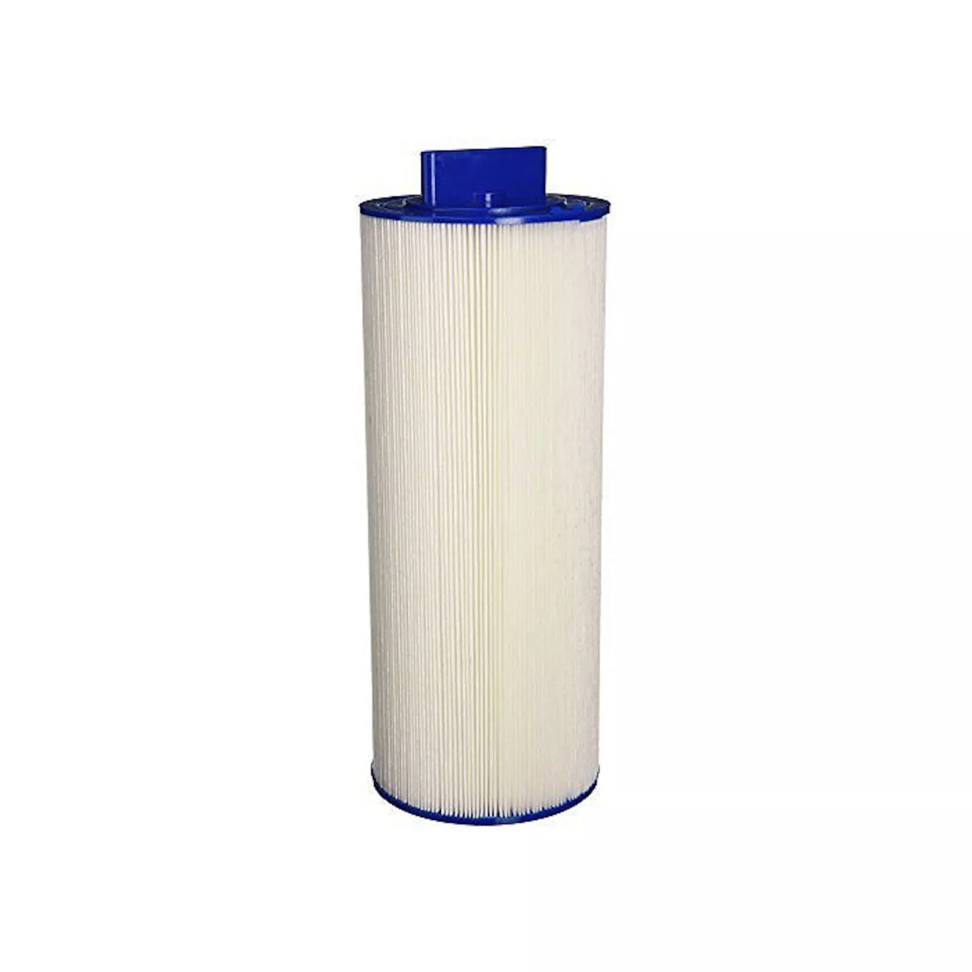 Filter Cartridge, Pleatco, Diameter: 6", Length: 14-13/16", Top: Handle, Bottom: 1-1/2" MPT, 60 sq ft : PTL60W-P4