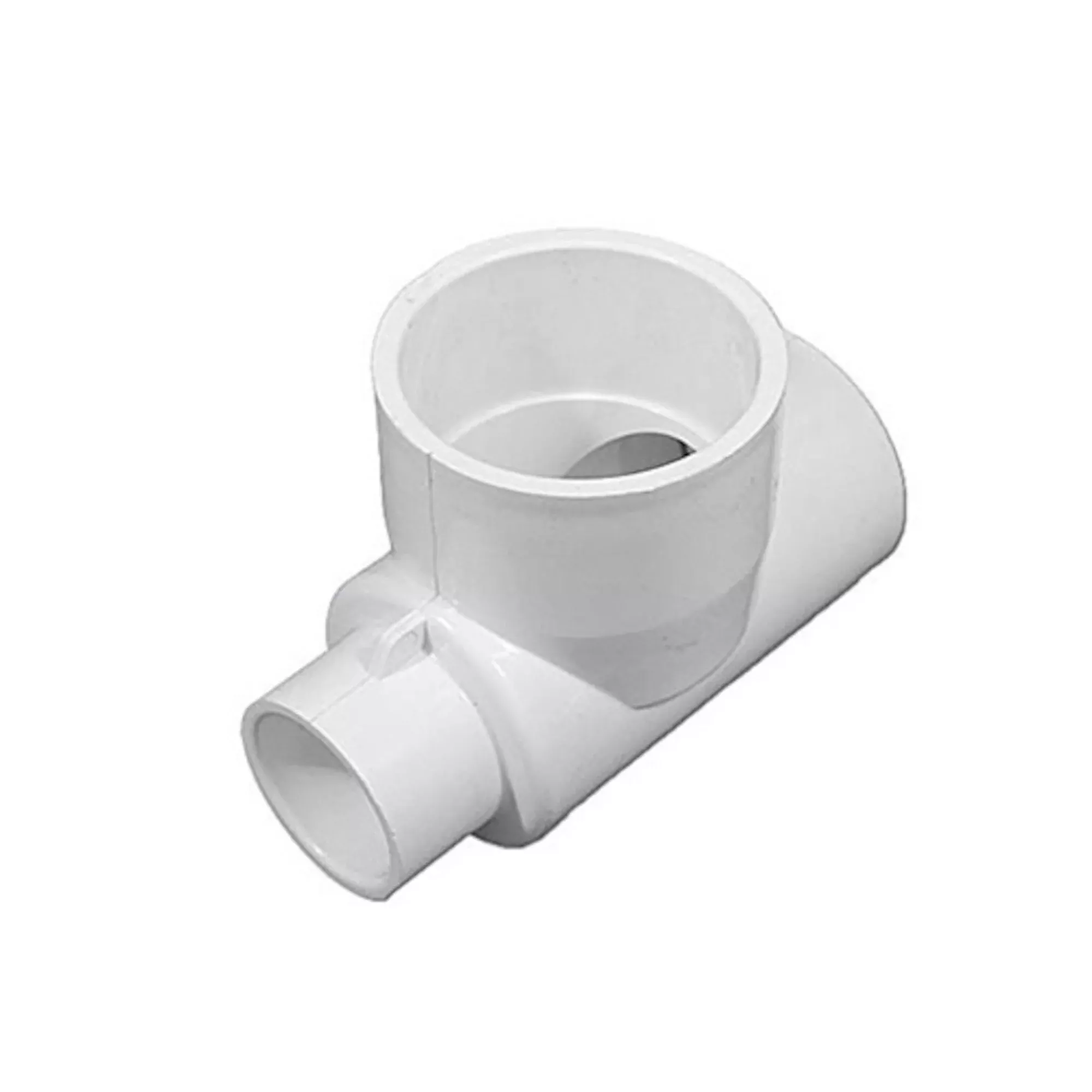 Fitting, PVC, Reducing Slip Tee, 2"S x 1-1/2"S x 1"S : 413-5030