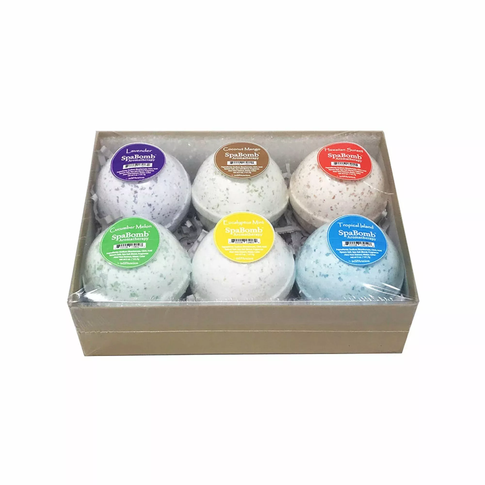 Fragrance, 5 OZ. Insparation Spabomb Gift Box 6Pc : 740-SBG