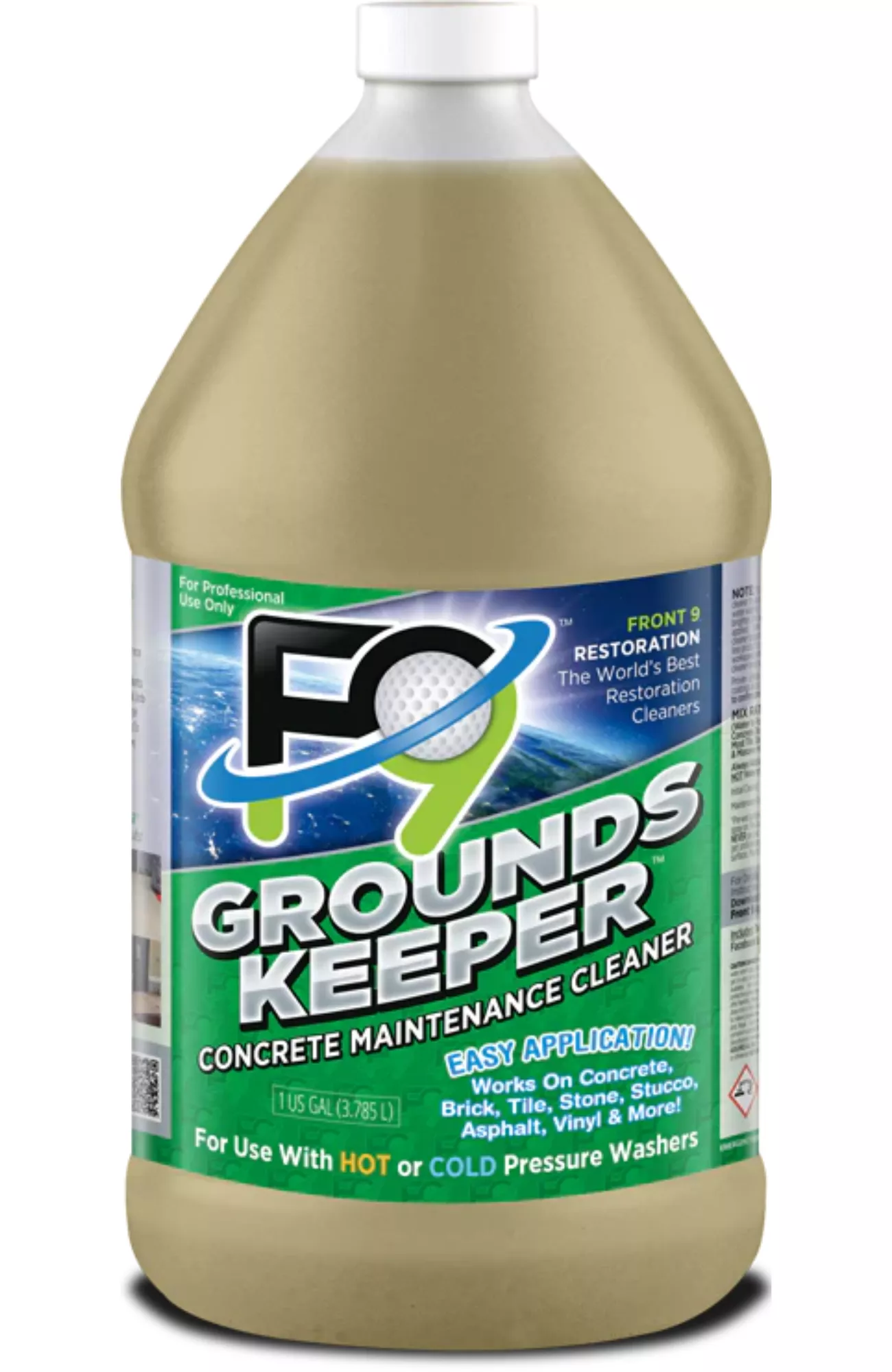 Front 9 – Groundskeeper – Concrete Maintenance Cleaner (You Choose)