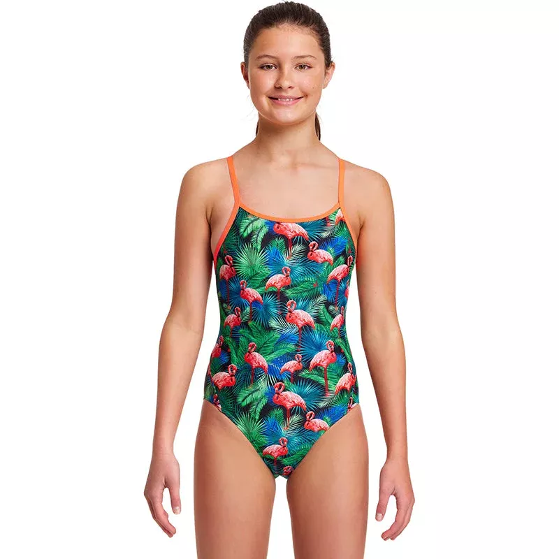 Funkita – Jungle Bungle – Girls Diamond Back One Piece