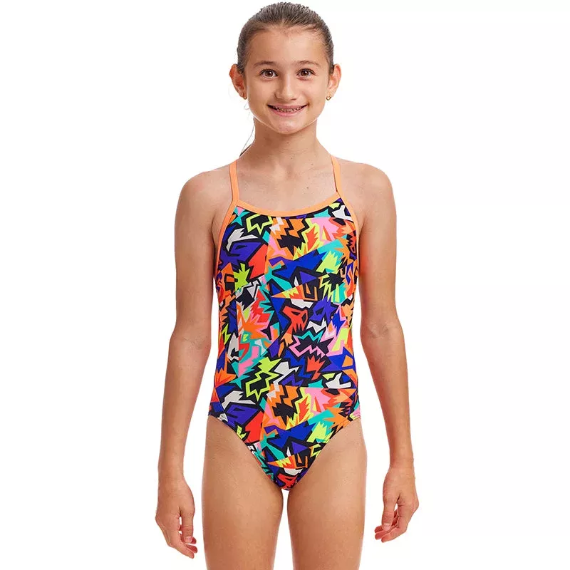 Funkita – Saw Tooth – Girls Twisted One Piece