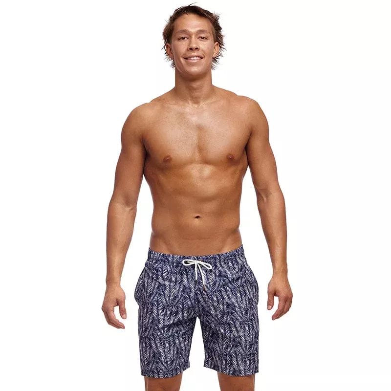 Funky Trunks – Pressure Palm – Mens Long Johnny Shorts