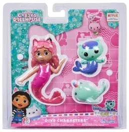 Gabby’s Dollhouse Dive Characters 3-Pack