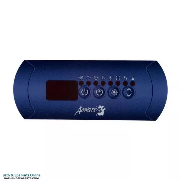 Gecko In.k200 4 Button Topside Panel Overlay [P1, P2, Lt] (9916-101030)