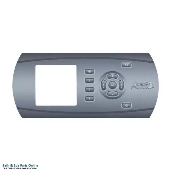 Gecko In.k600-AE1 11 Button [Holes] Topside Panel Overlay (9916-101382)