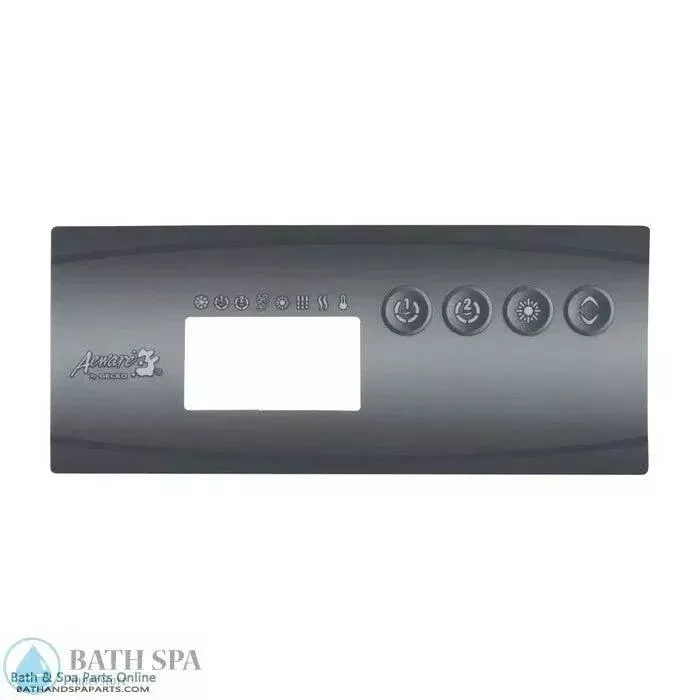 Gecko TSC-19 4 Button Topside Panel Overlay P1 P2 Lt Model 9916-101204 For Industrial Controls