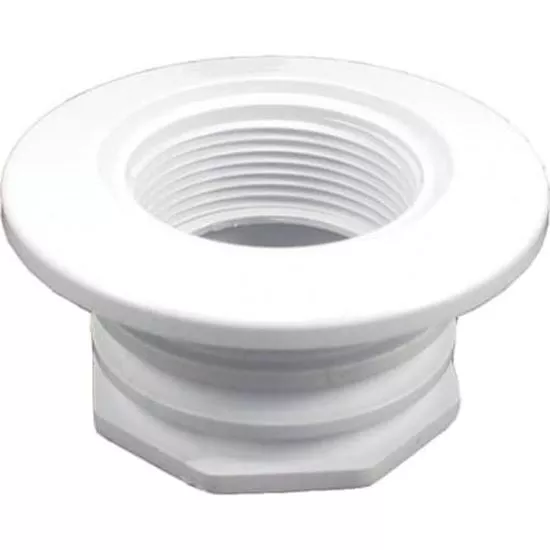 Gunite Wall Fitting White Fip X Soc , 1-1/2" 25523-100-000