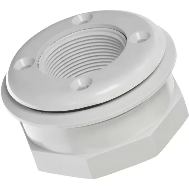 Hayward Inlet Return Fitting, 2" Socket, White, Vinyl | SP1408S2