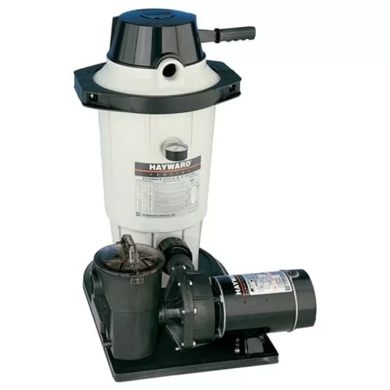Hayward| W3EC40C92S| Perflex DE Filter System with 1 HP Power-Flo Pump, Base & Hose KitAbove-Ground Pools