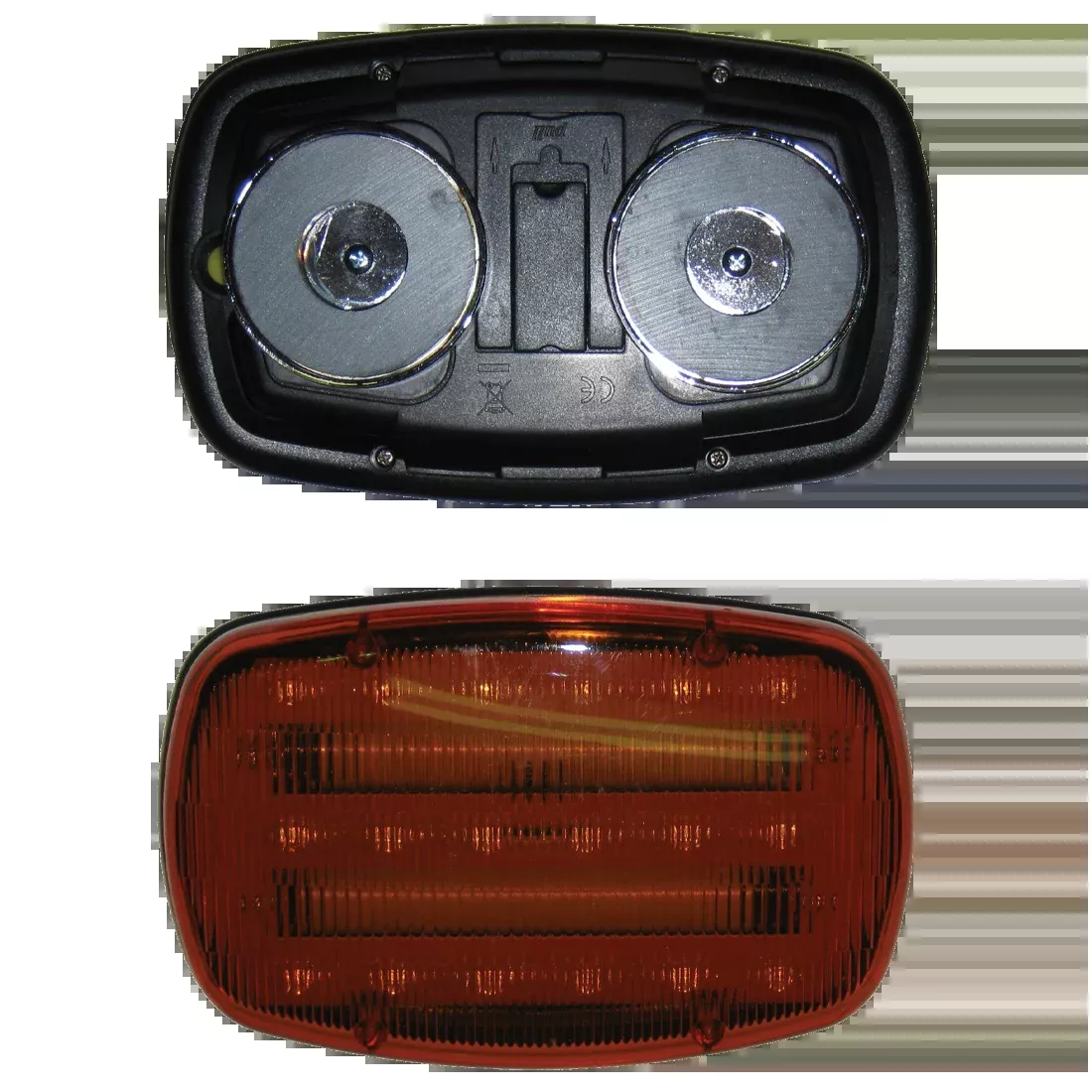 HF18A-PHD | Light-Safety Amber Led Flashing/Steady