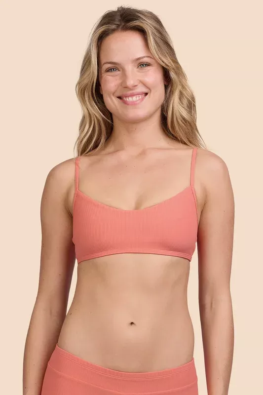 Hikari Bikini Top – Serrano Ribbed