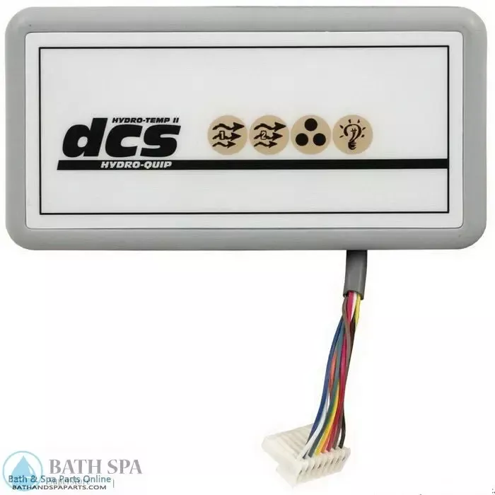Hydro-Quip Aux Topside Control Panel [Rectangle] [P1, P2, Aux, L] [25′ Cord](34-0120-2A)
