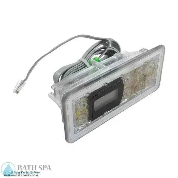 Hydro-Quip Eco-701 7-Button Spa Topside Control Panel [W/O Overlay] (34-0227-U)