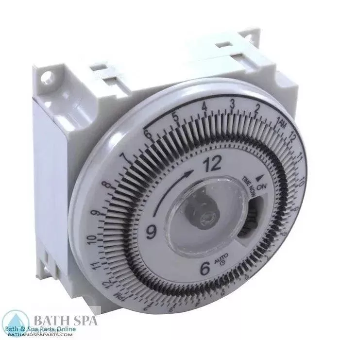 Hydro-Quip Grasslin Replacement Timer [SPDT] [Panel Mount] [115V] [W/Override] [24HR] (34-0033)