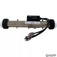 Hydro-Quip Ps Electronic Htr,4.0Kw/240V,2"X15",Short Cord,Clamps - 48-PS40-S