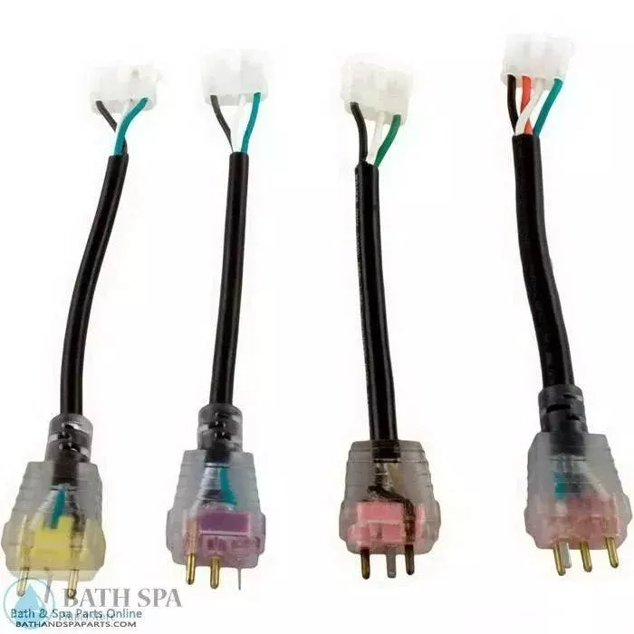Hydro-Quip Pump 1 [2-Speed] [Blower/Ozonator] Adapter Cord Kit [4 Cords] (60-355-1610)