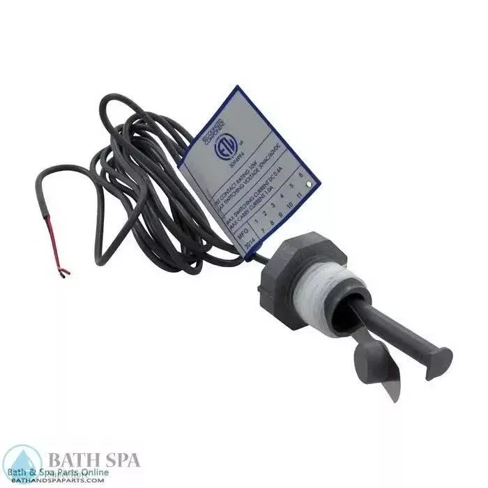 Hydro-Quip Spa Flow Switch [30V] [1 Amp] [3/4″ NPT Threaded] [6 Ft Cord] (34-0217)