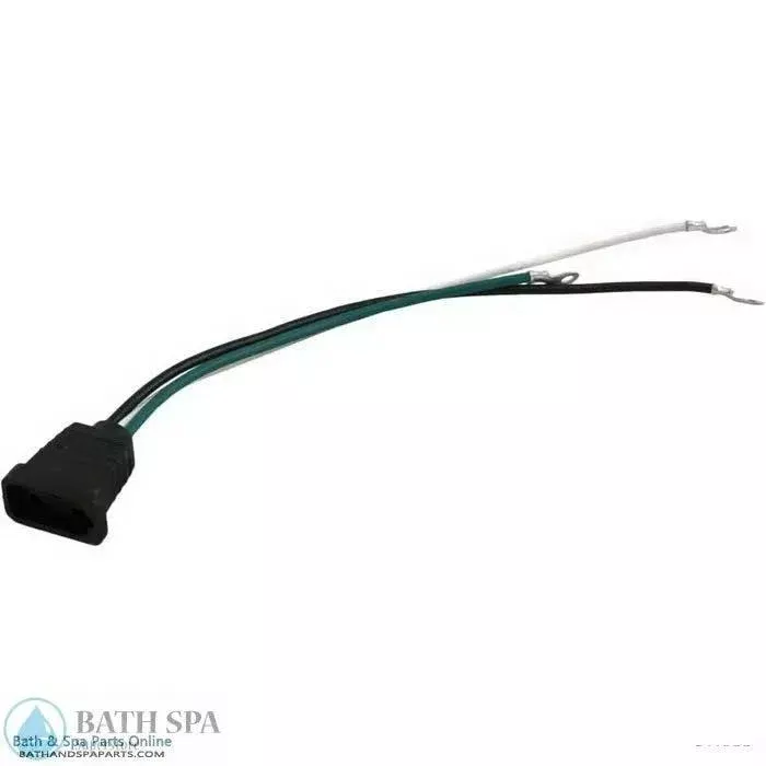Hydro-Quip VH Receptacle Cord [Molded] [Black] [12/3 Wire] (09-0041A)