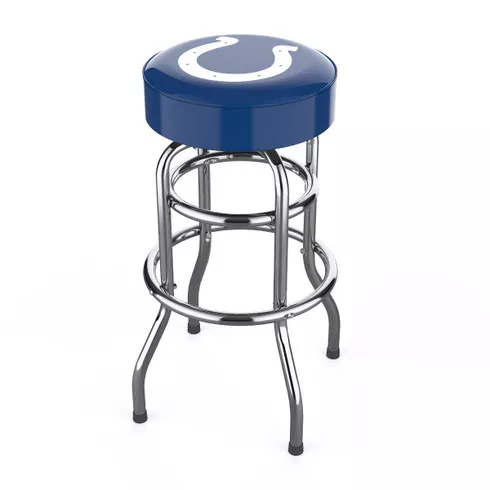 Indianapolis Colts 30" Chrome Bar Stool