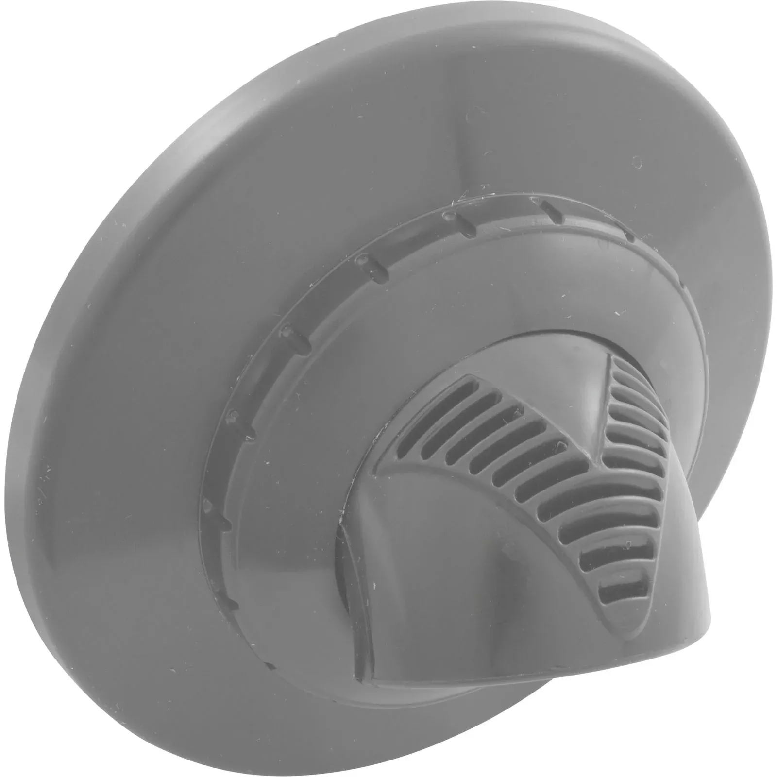 Inlet Fitting, Infusion Vent., 1" Insidr Gluelss,w/Flg,LtGry- VRFSAF1LG