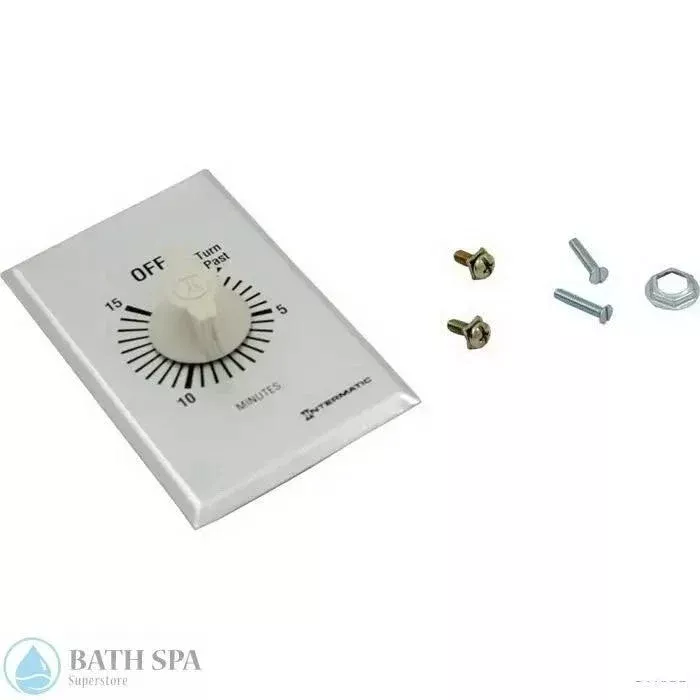 Intermatic SPST Wound Timer [15min] [20A] (FF15MC)