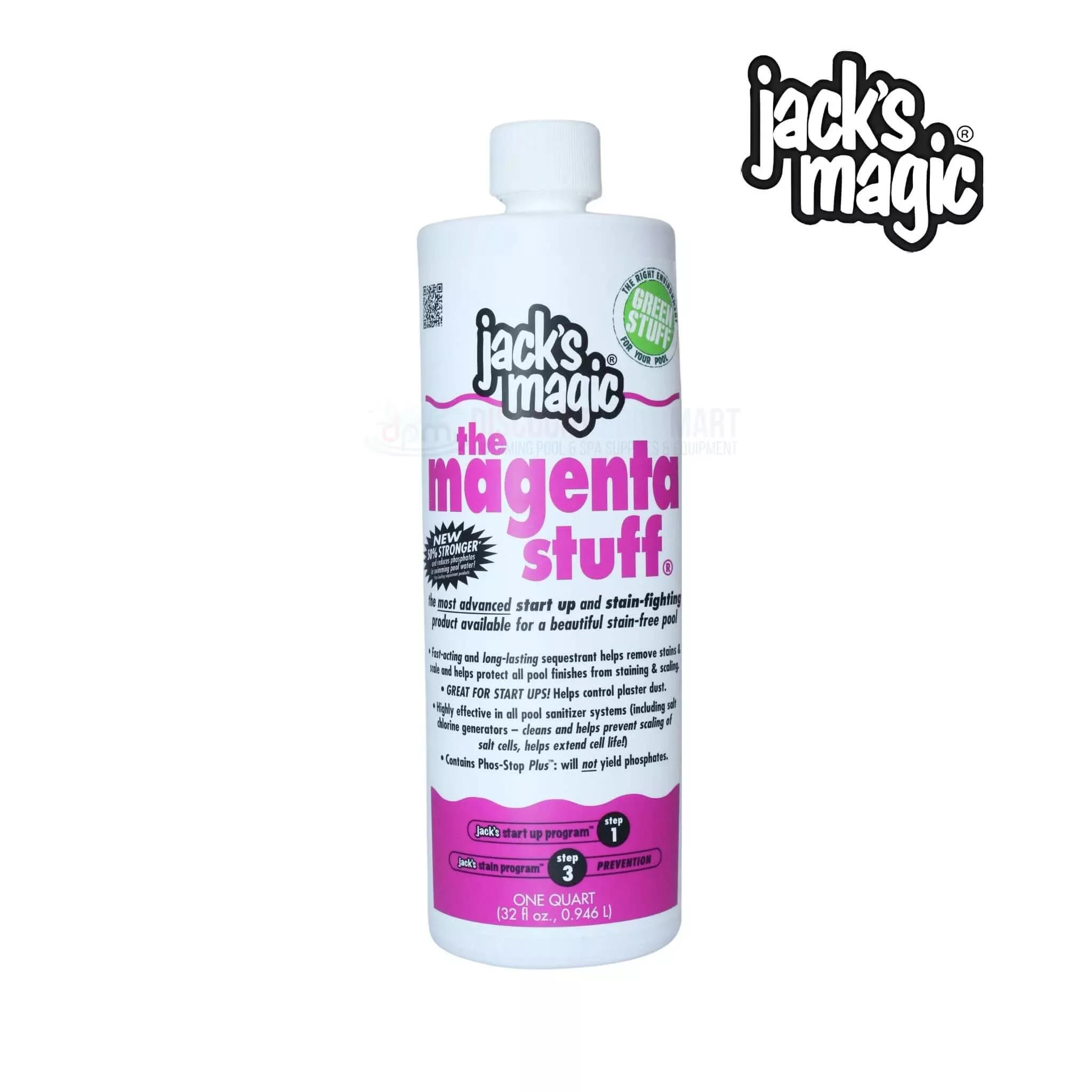 Jack’s Magic The Magenta Stuff Metal Solution | 32oz | JMMAGENTA032