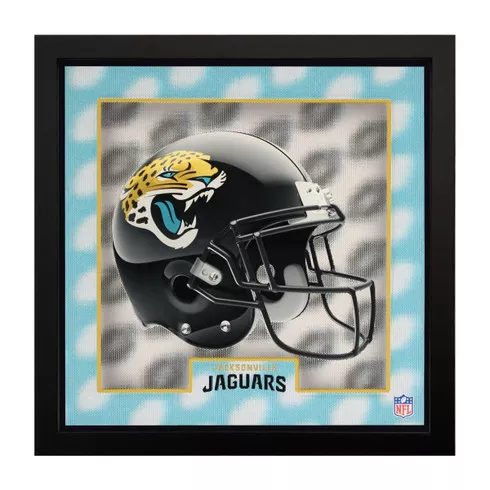Jacksonville Jaguars 5D Holographic Wall Art 12"x12"