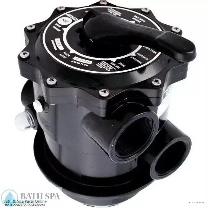 Jacuzzi DVK6 2″ 6 Position Multiport Valve (39-2587-02-R)