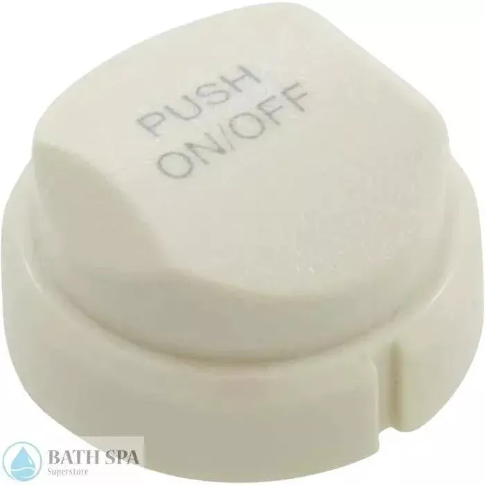 Jacuzzi Whirlpool Bath 2-Position Control Panel Dual Function Air Actuator Almond 8246914