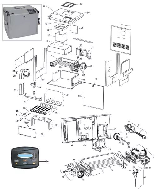 JANDY AIR FLOW SWITCH WIRE HARNESS | R0460400
