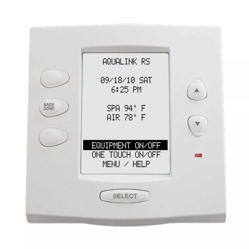 Jandy AquaLink RS One Touch Control Panel Complete, Wired, White (7953)