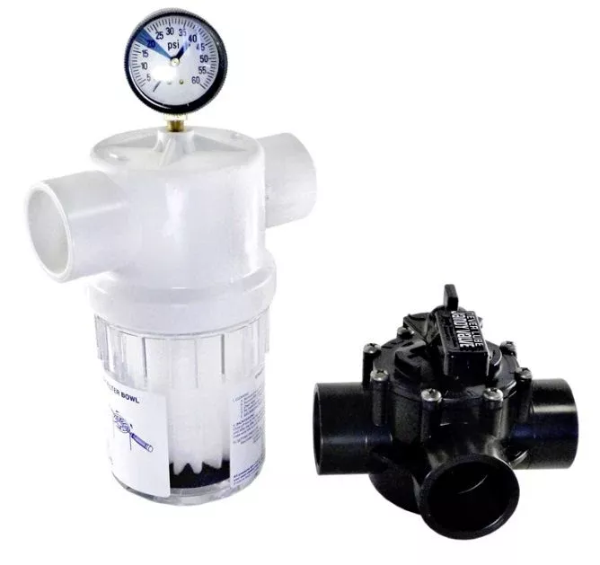 Jandy Energy Filter, Gauge and NeverLube 3 Port Valve (6488)