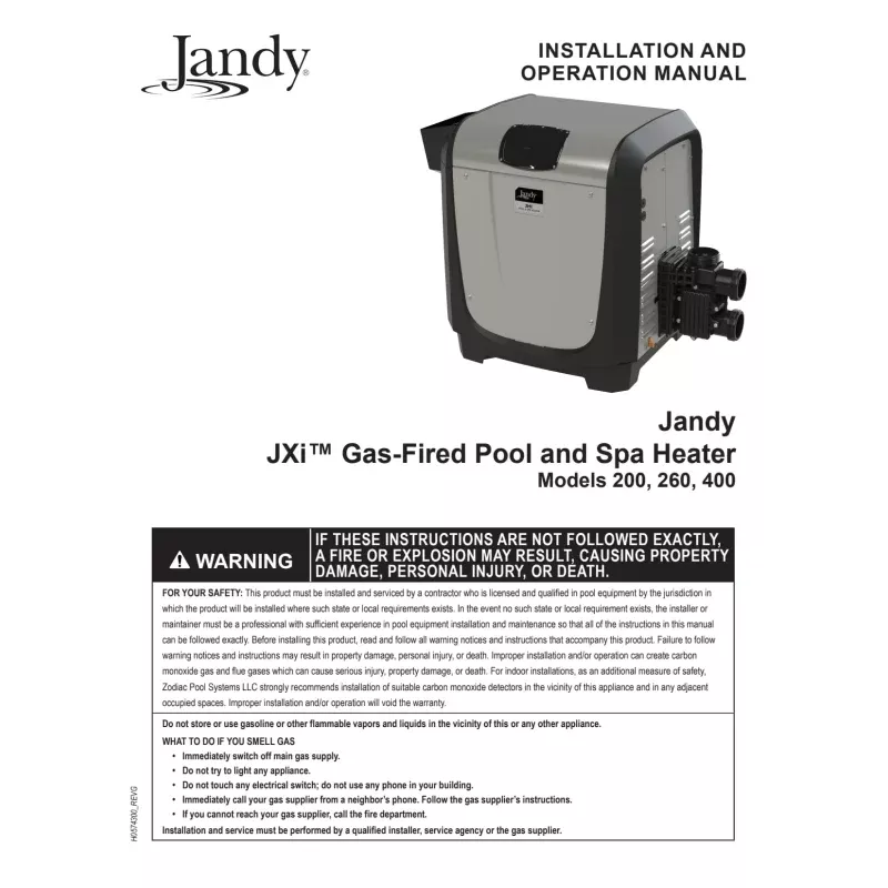 Jandy JXi Heater Transformer | R0456301