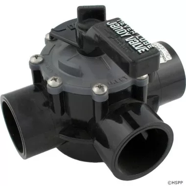 Jandy Valve 1 1/2 - 2" Positive Seal, 3 Port (internal & external stops),Neverlube (4945)