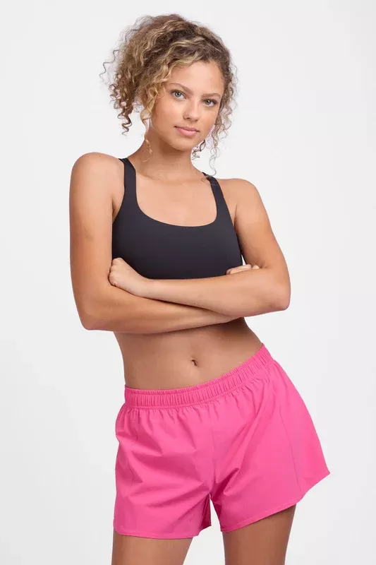 Janie 2.0 High Waisted Run Short – Cerise